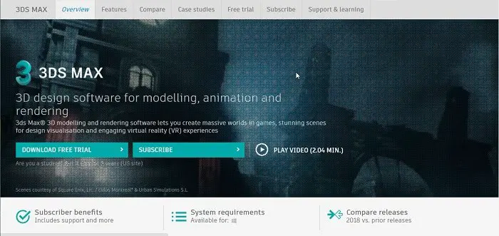 3DS Max by Autodesk
