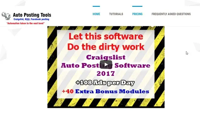 Craigslist Autoposting