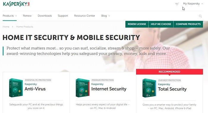 Kaspersky- malware removal tool