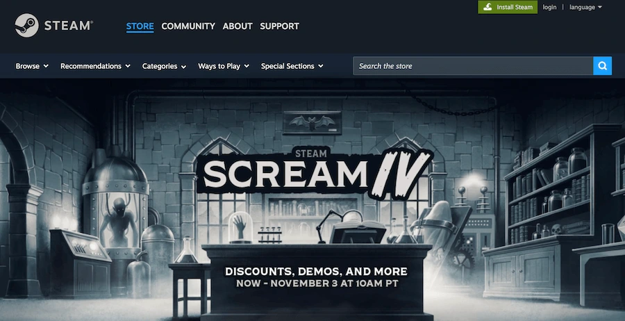 Steam – The World’s Largest Game Library
