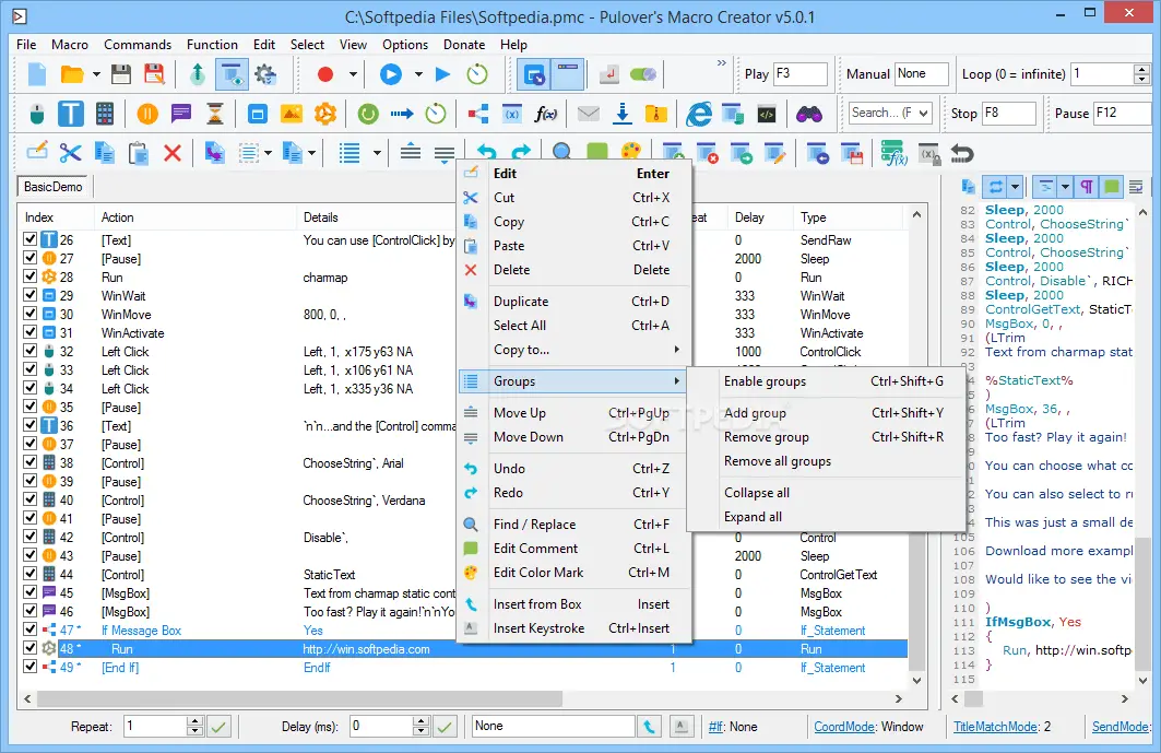 free macro recorder with exe compile