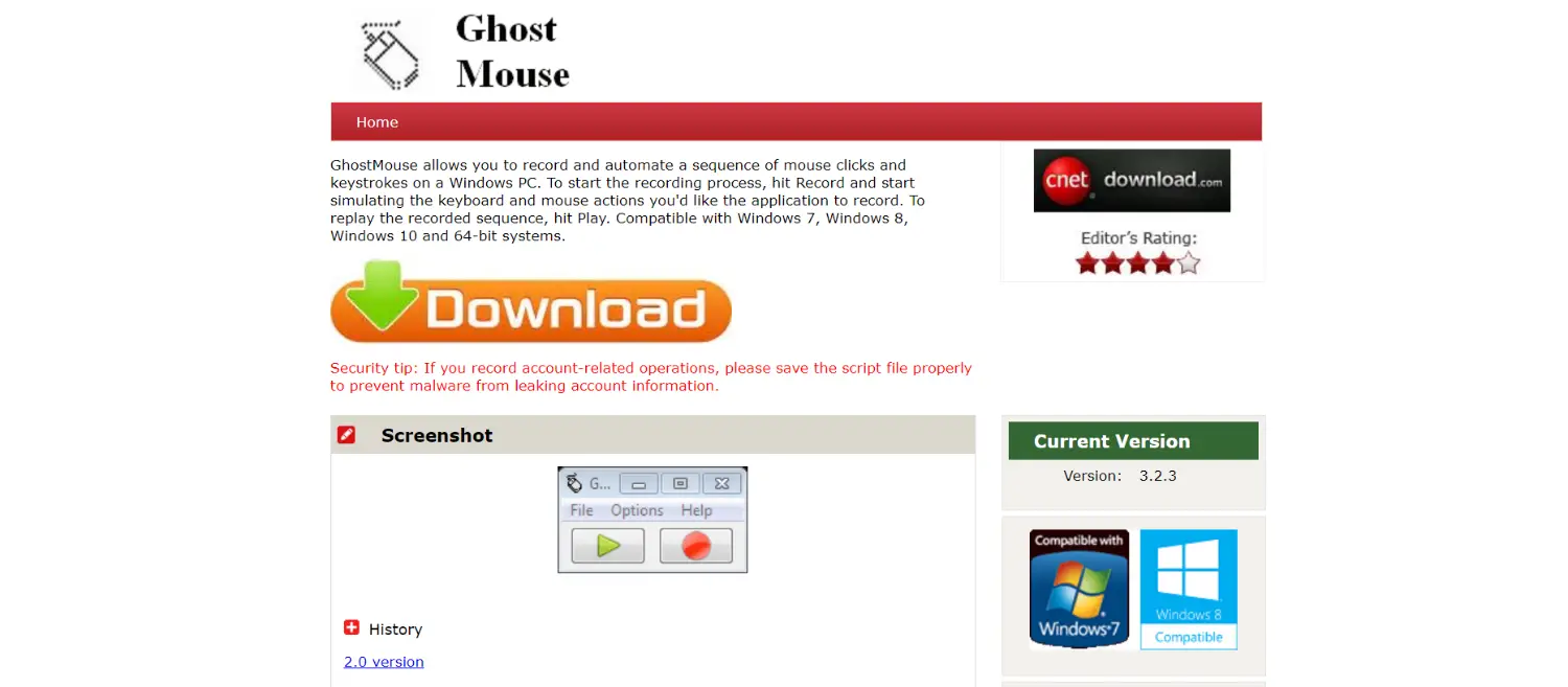 ghost mouse recorder