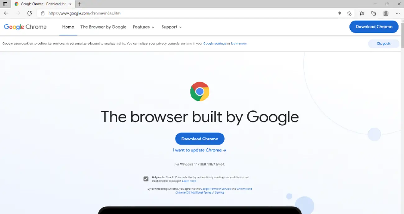 google chrome install