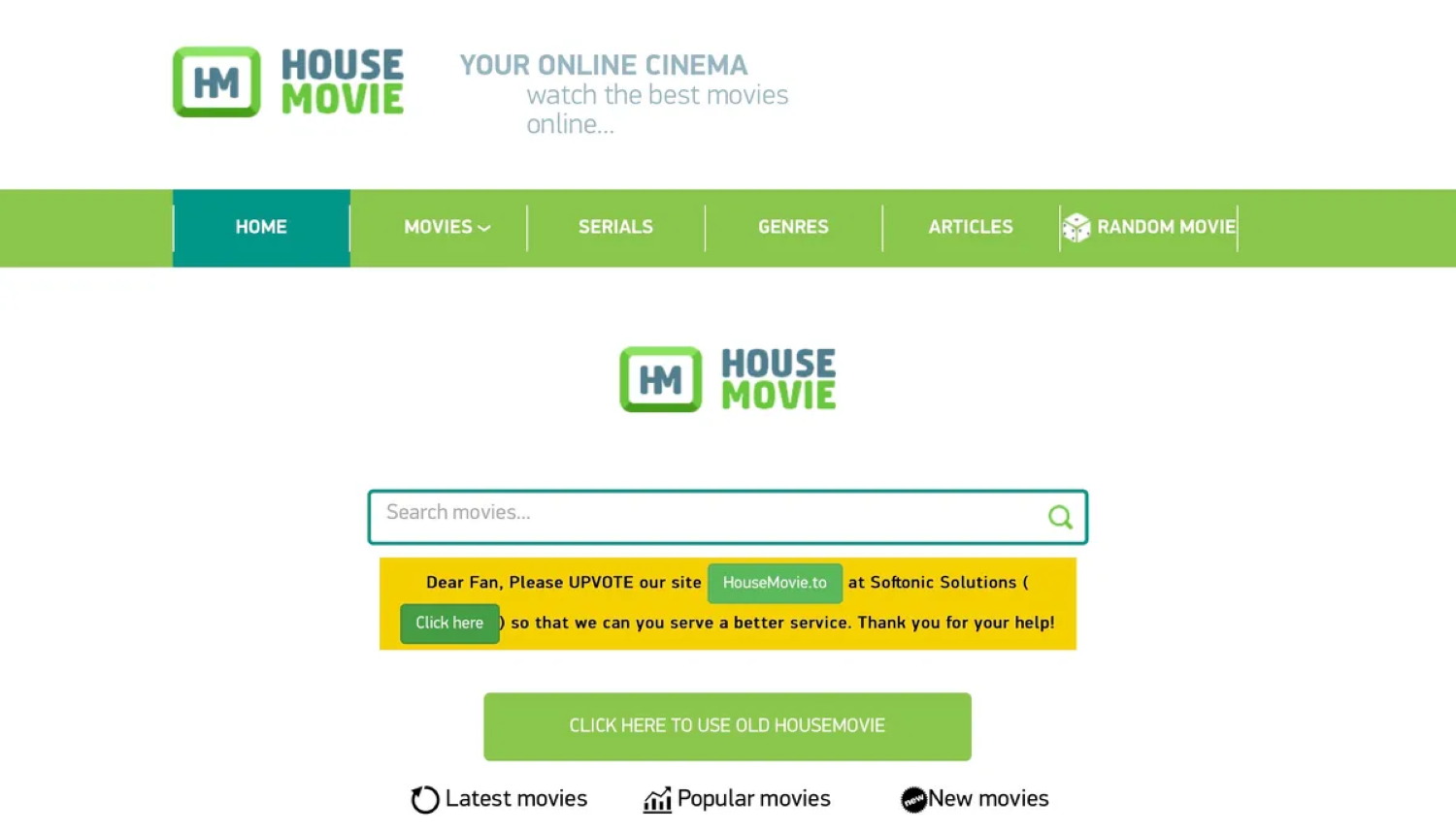 house movie site