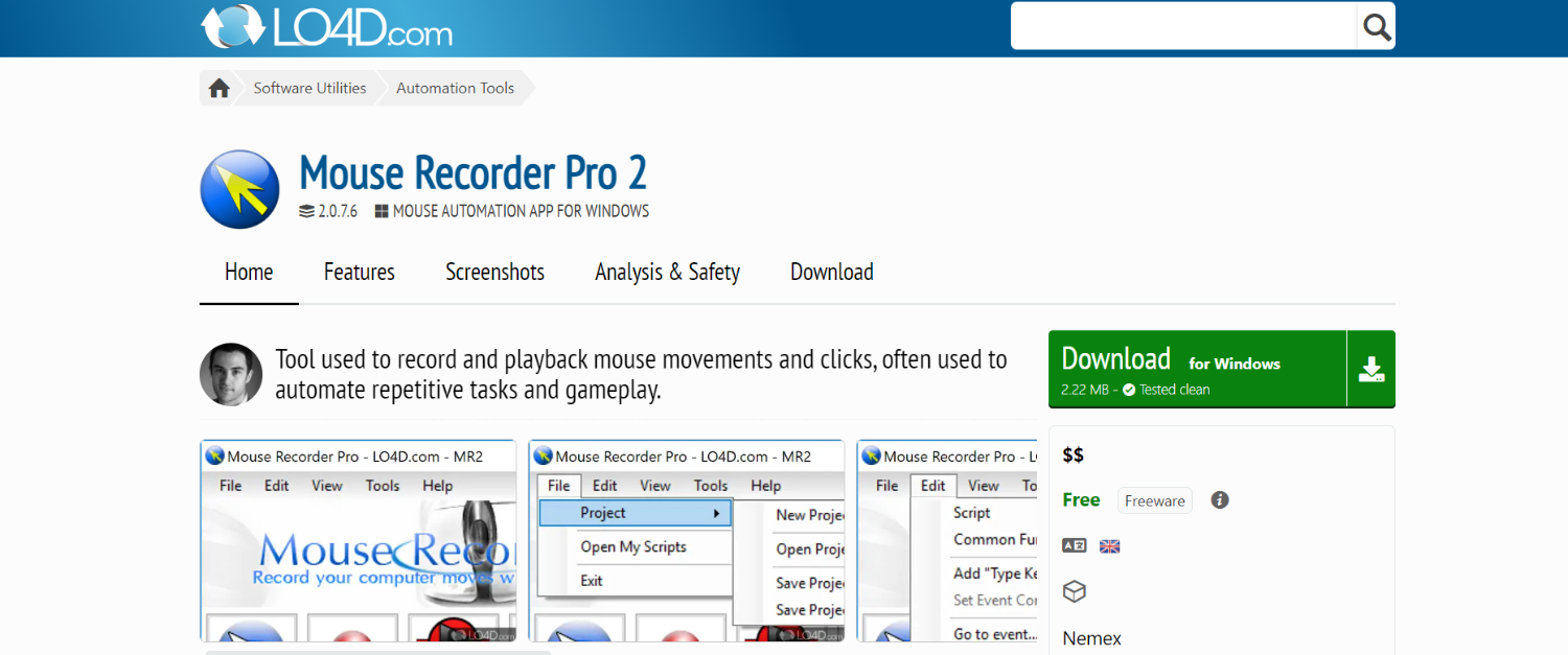 mouse recorder pro 2