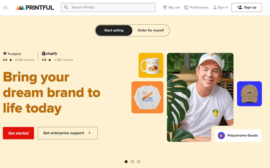 Printful: Integrated POD Design and Fulfillment