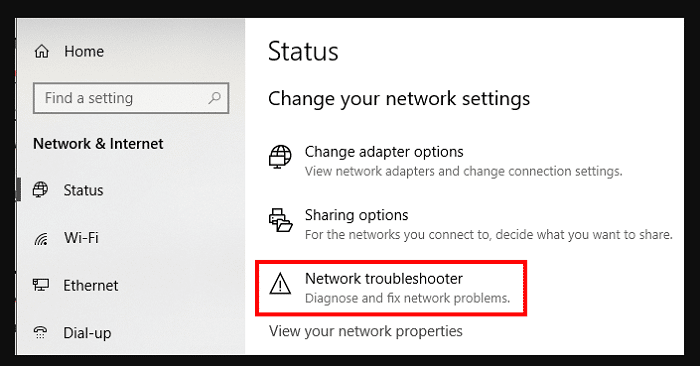 fix network issues