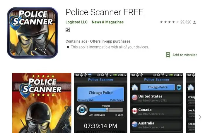 Police Scanner FREE