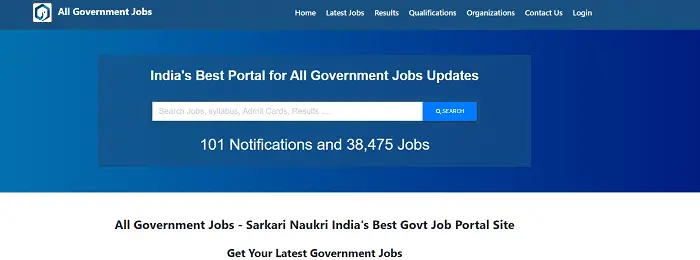all govt jobs