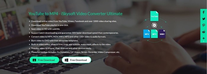 iskysoft convert video url to mp4