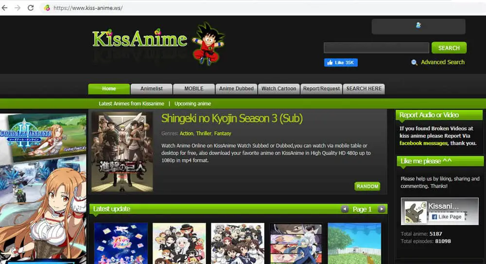 10 Best KissAnime Alternatives 2023 Free Sites Like KissAnime  EarthWeb