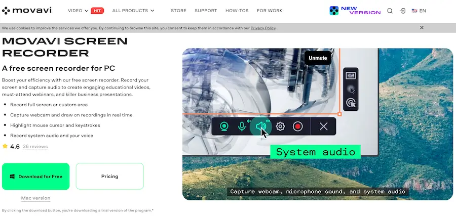 Movavi Screen Recorder