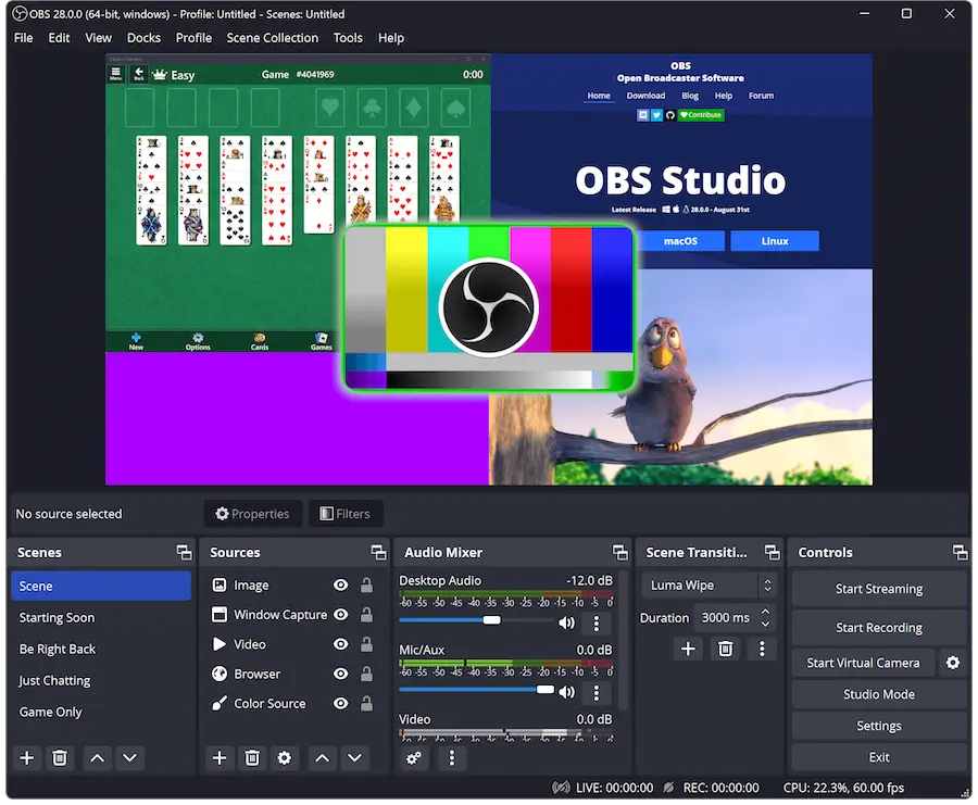 OBS Open Broadcaster Software