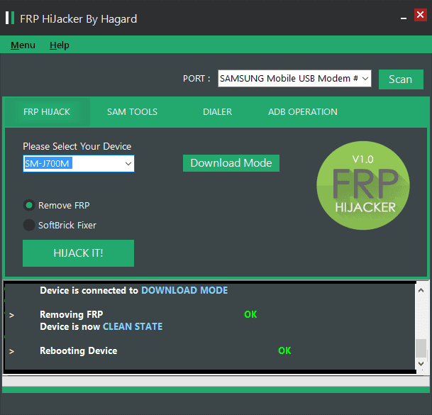 All Samsung FRP