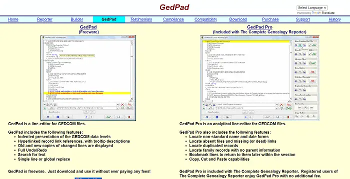 free program to open gedcom file mac