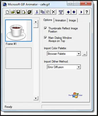 Microsoft GIF Animator