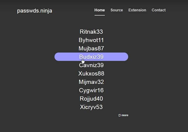 Passwds Ninja