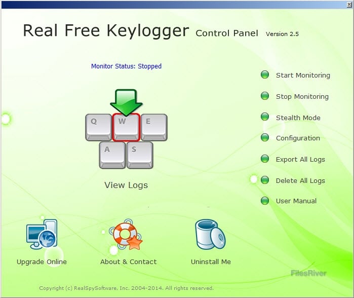 Real Free Keylogger