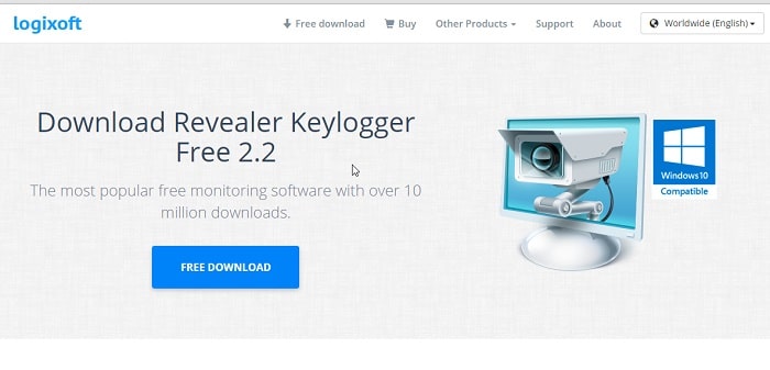 revealer keylogger free