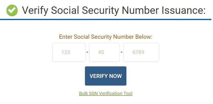 SSN-Verify