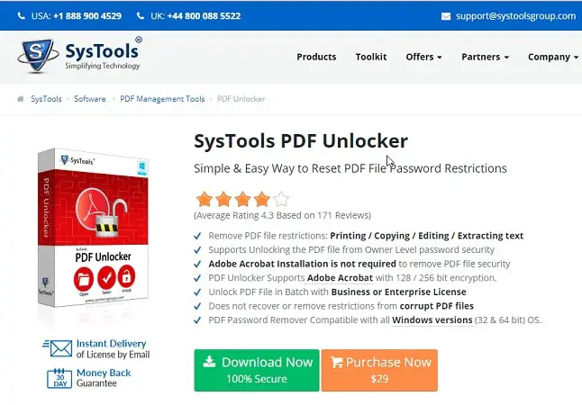 systools pdf unlocker