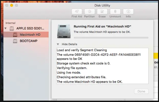 Check the File System