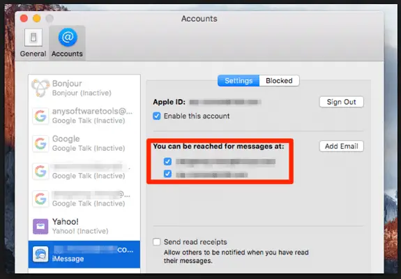 Disable Apple ID