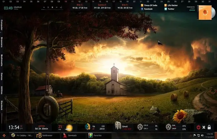 Top 70 rainmeter themes anime super hot  induhocakina