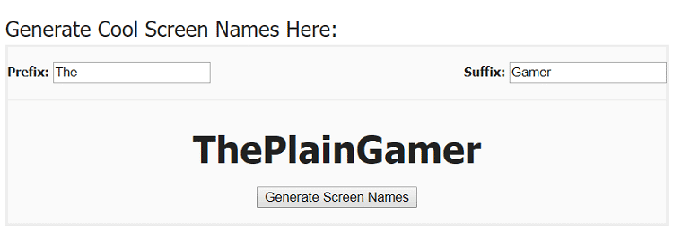 7 Best Random Username Generator Websites Cool Usernames 7 Best Random Username Generator Websites Cool Usernames