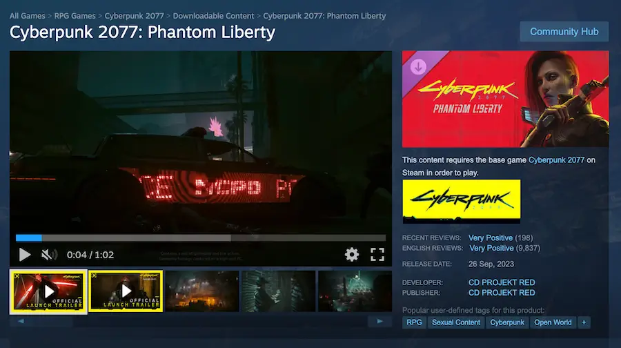 Cyberpunk 2077: Phantom Liberty