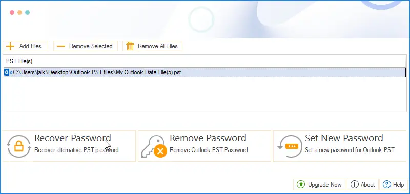 Kernel Outlook Password Recovery Tool