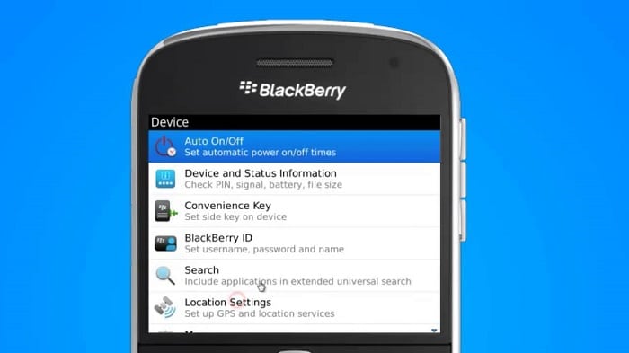 APN Settings for BlackBerry