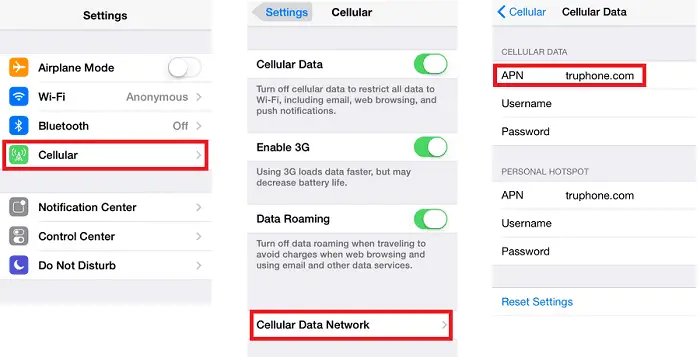 apn settings for ios