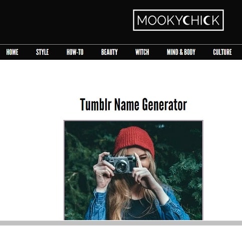 Mookychick Tumblr Username