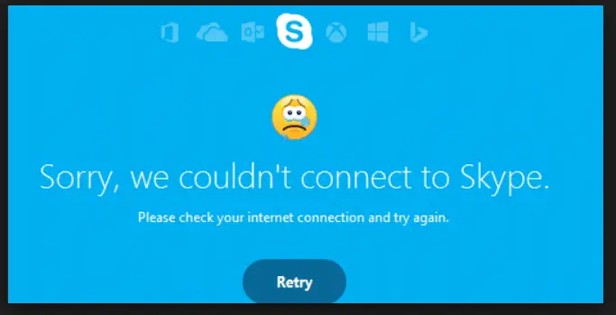 Skype Can't Connect