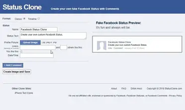 Generator profile fake facebook Generate Fake