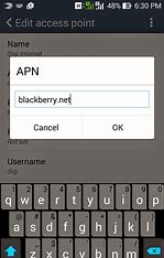 apn blackberry