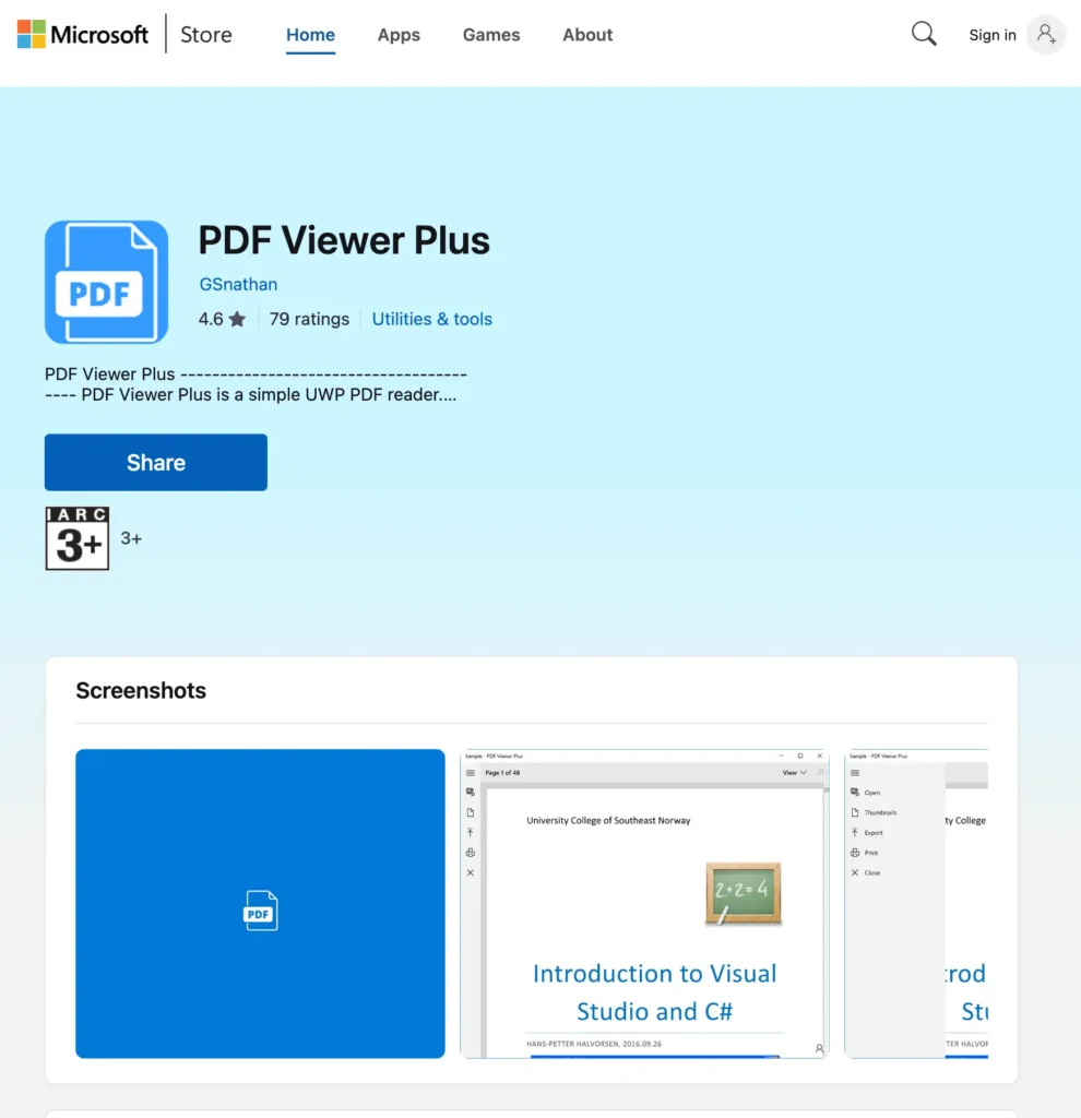PDF Viewer Plus