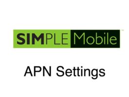Simple Mobile APN Settings