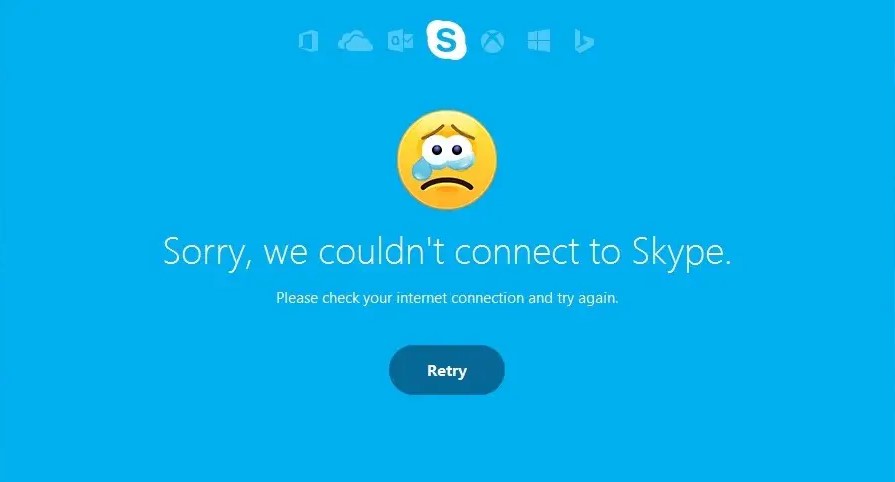 sorry, we couldn't connect skype problem solution