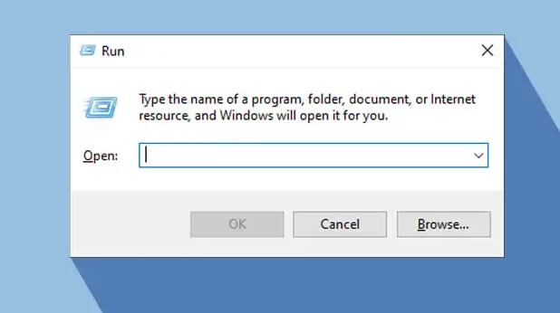 type the command