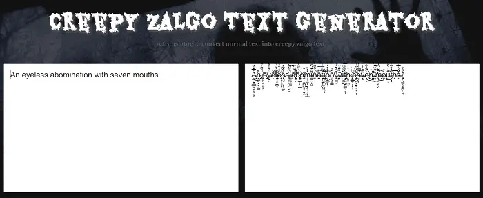 8 Best Free Zalgo Text Generator Tools 2020 Updated Techwhoop