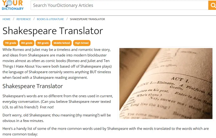 Your Dictionary
