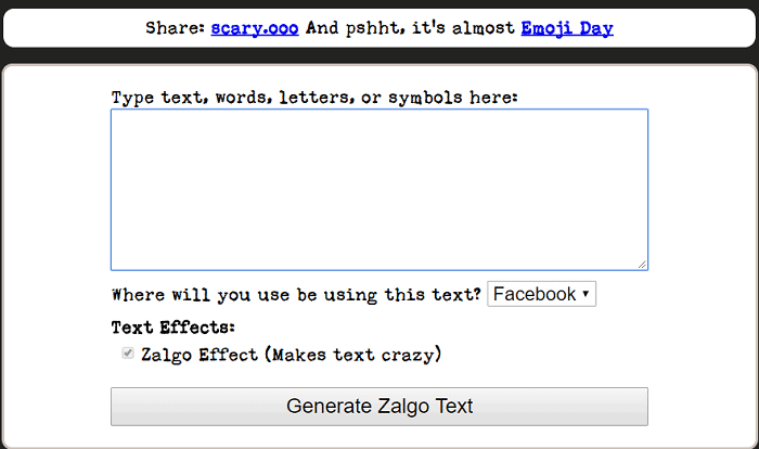 8 Best Free Zalgo Text Generator Tools {2020 Updated ...