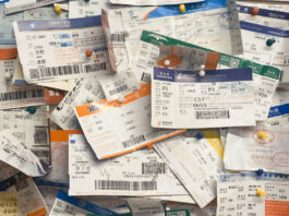 fake airline tickets
