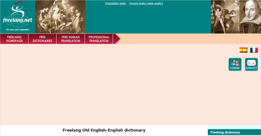 freelang dictionary