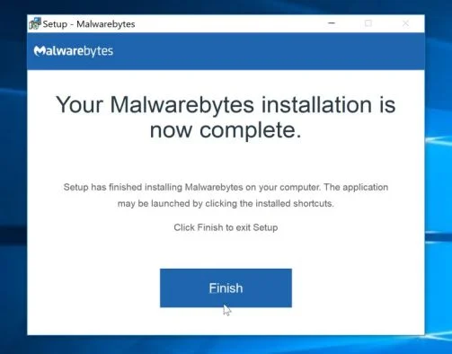 install the malwarebytes