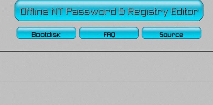 offline nt password registry editor