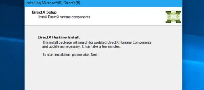 directx 11 download offline installer