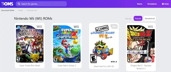 nintendo wii online games